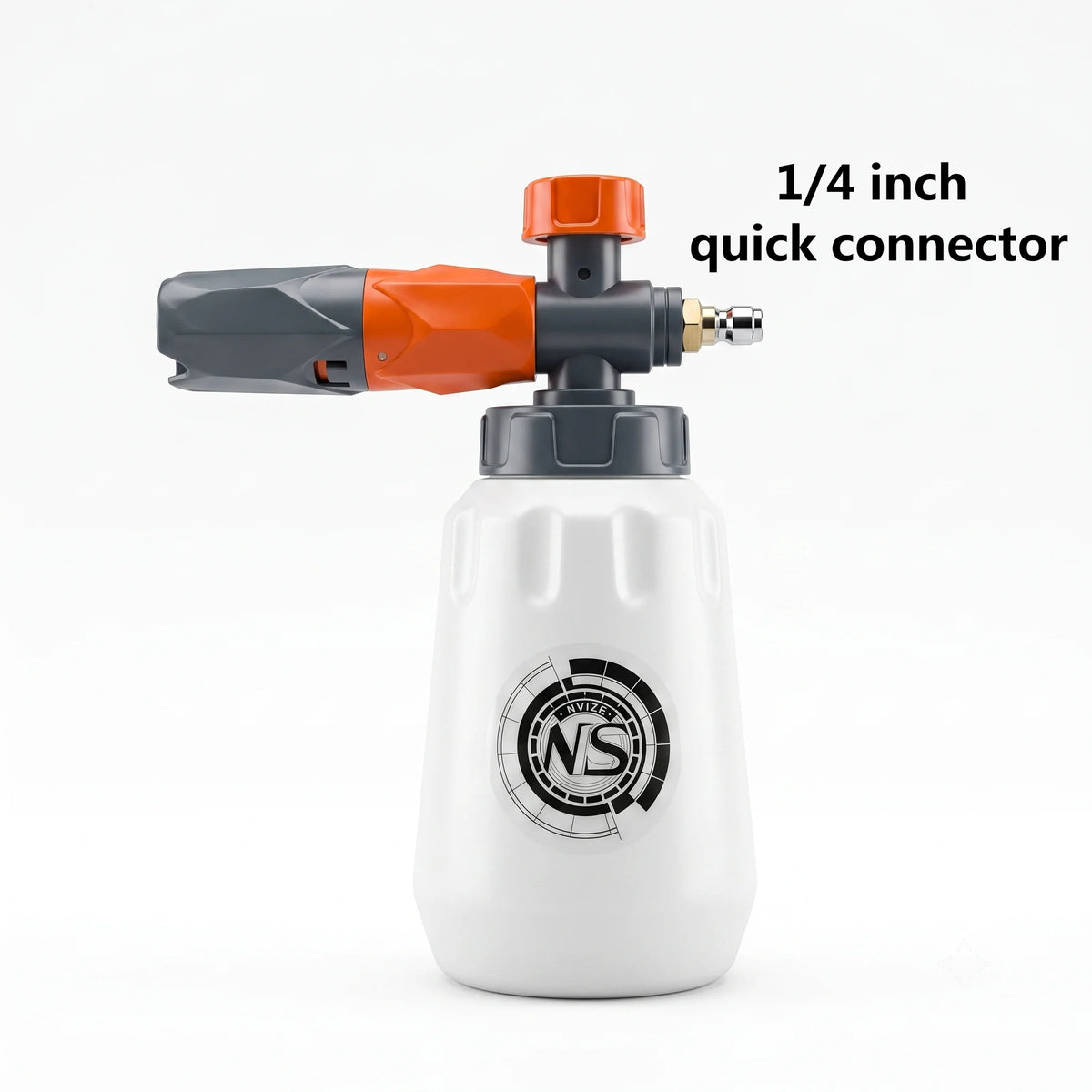 Double Threaded Pressure Washer Foam Cannon with 1/4” Quick Connector